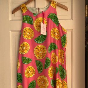 Pink, Lemons and Lime Summer Dress